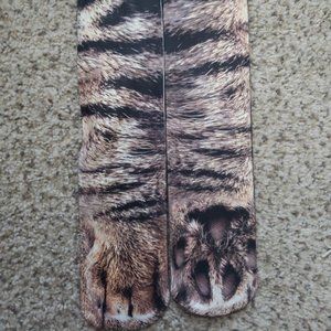 Realistic Cat/Wildcat Socks - Women's - One Size